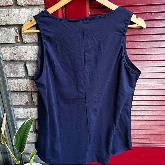 SHEIN Emery Rose geo pocket pattern large tank top - Picture 5 of 8